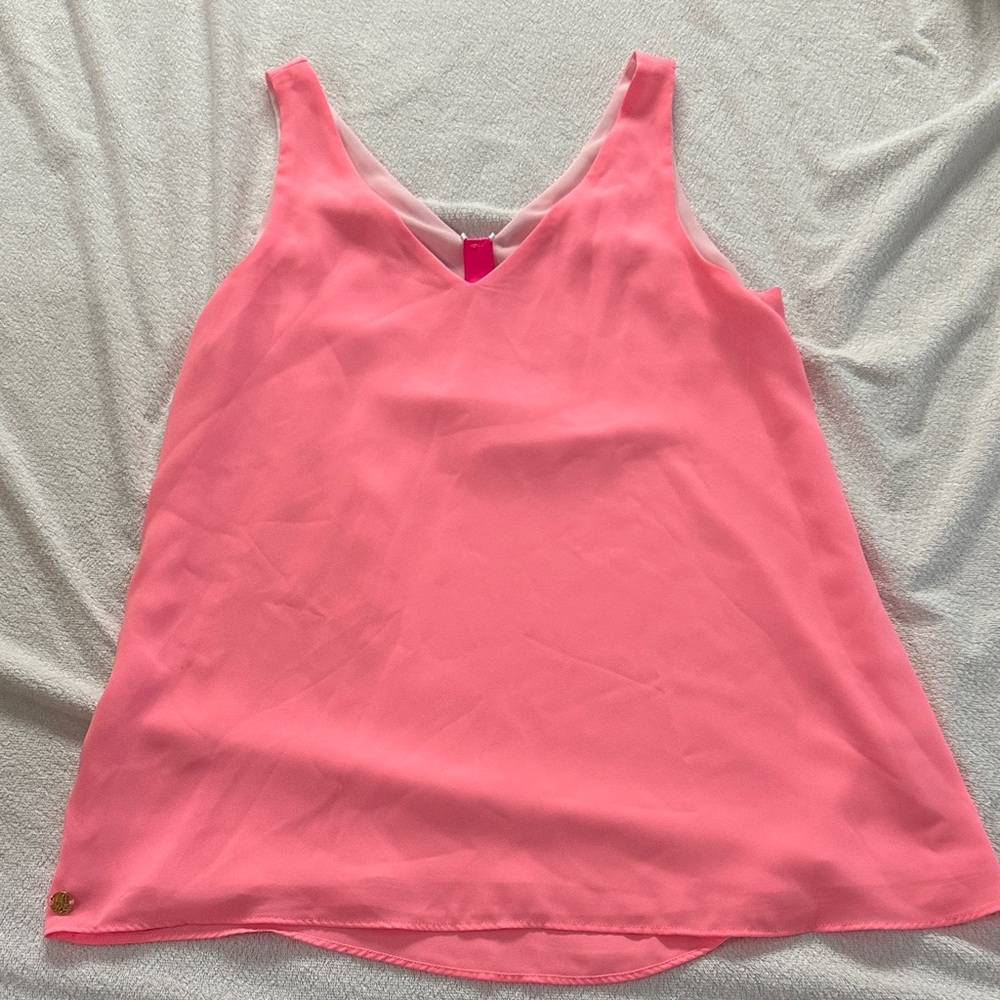 Lily Pulitzer Women's Pink Sleeveless Top